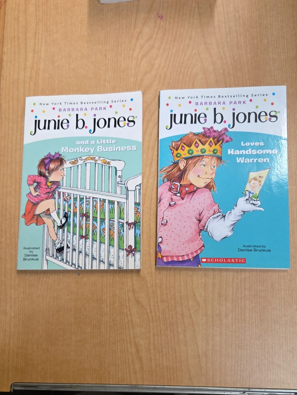 Junie B Jones by Barbara Park, New York Times Bestselling Series Book Lot of 9